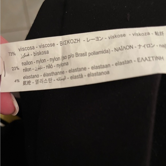 Vero Moda black tank top with black studs-Size small - Picture 9 of 9